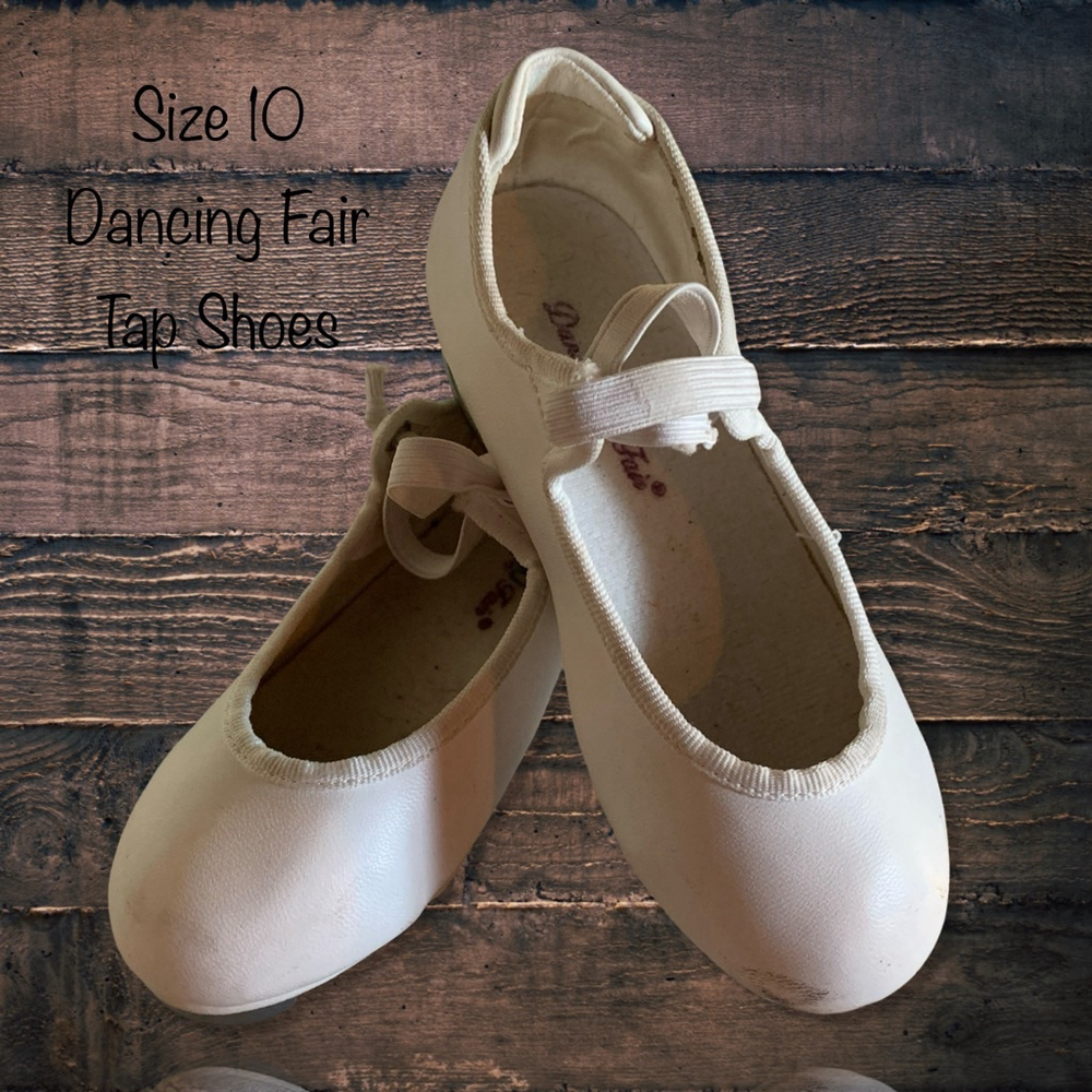 Size 10 Dancing Fair Tap Shoes